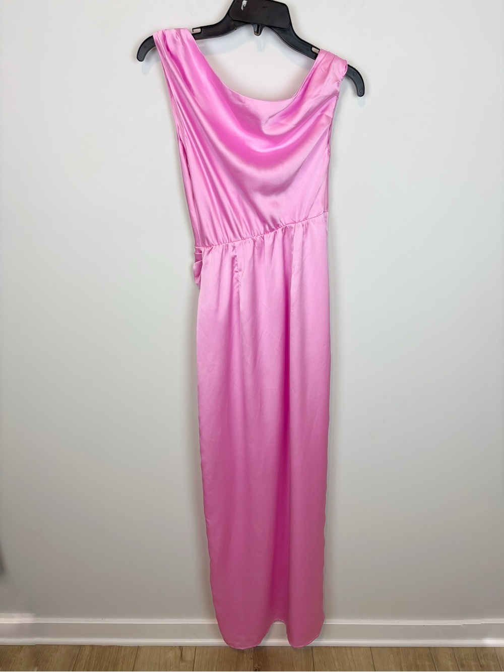 Show Me Your MuMu Jodie Dress in Pink Luxe Satin Size XS - Picture 4 of 16